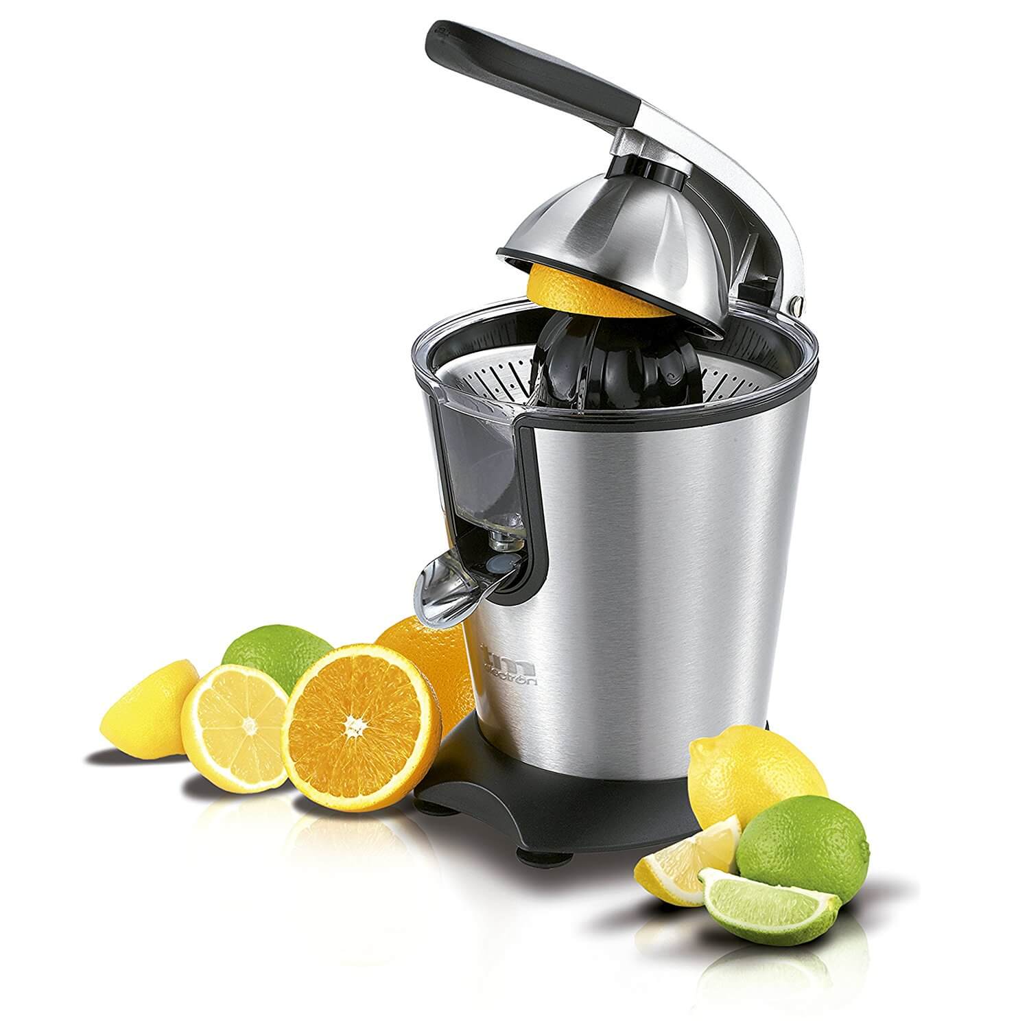 TM Electron Exprimidor eléctrico profesional de 160W para naranjas y