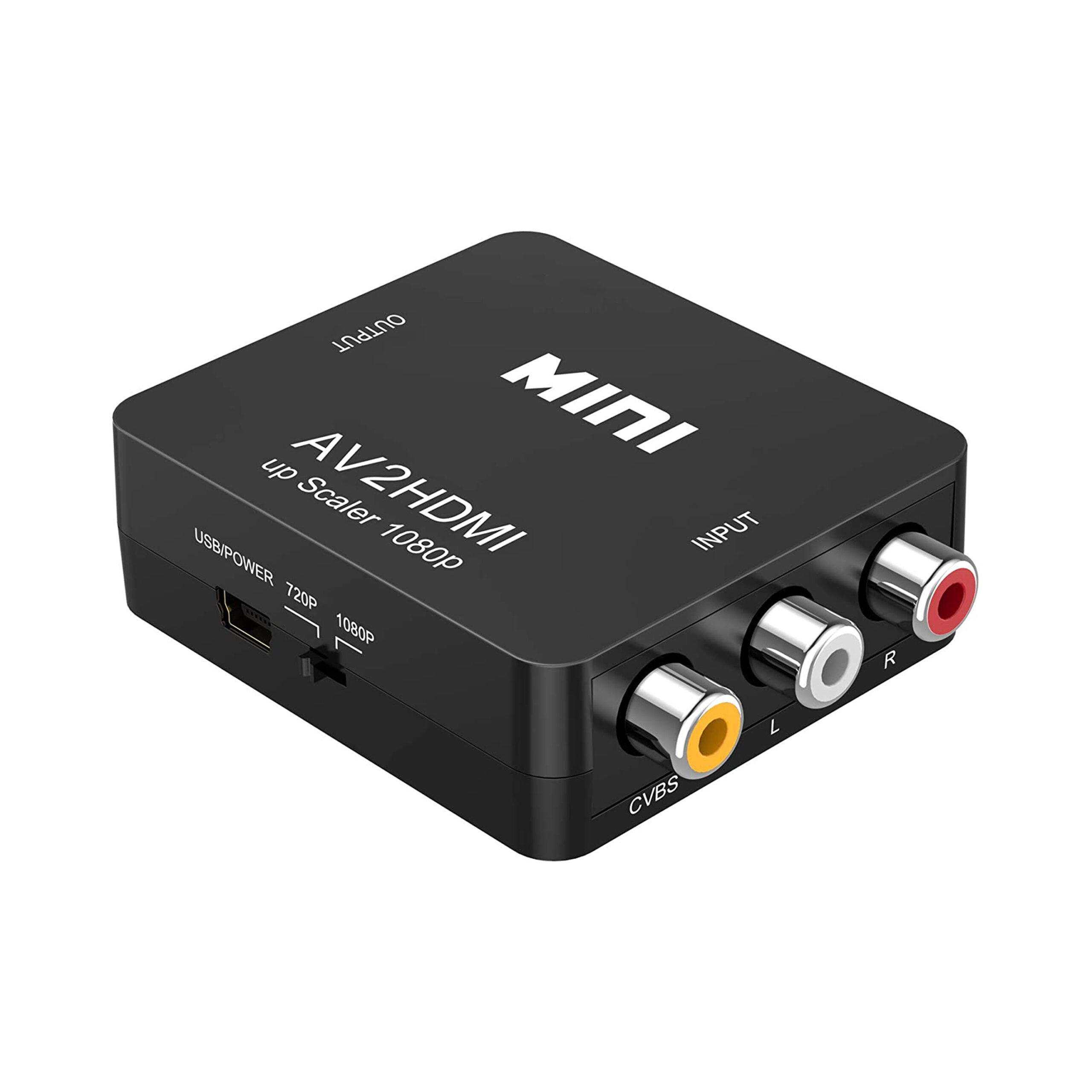 Convertidor de audio y video AV a HDMI - TM Electron