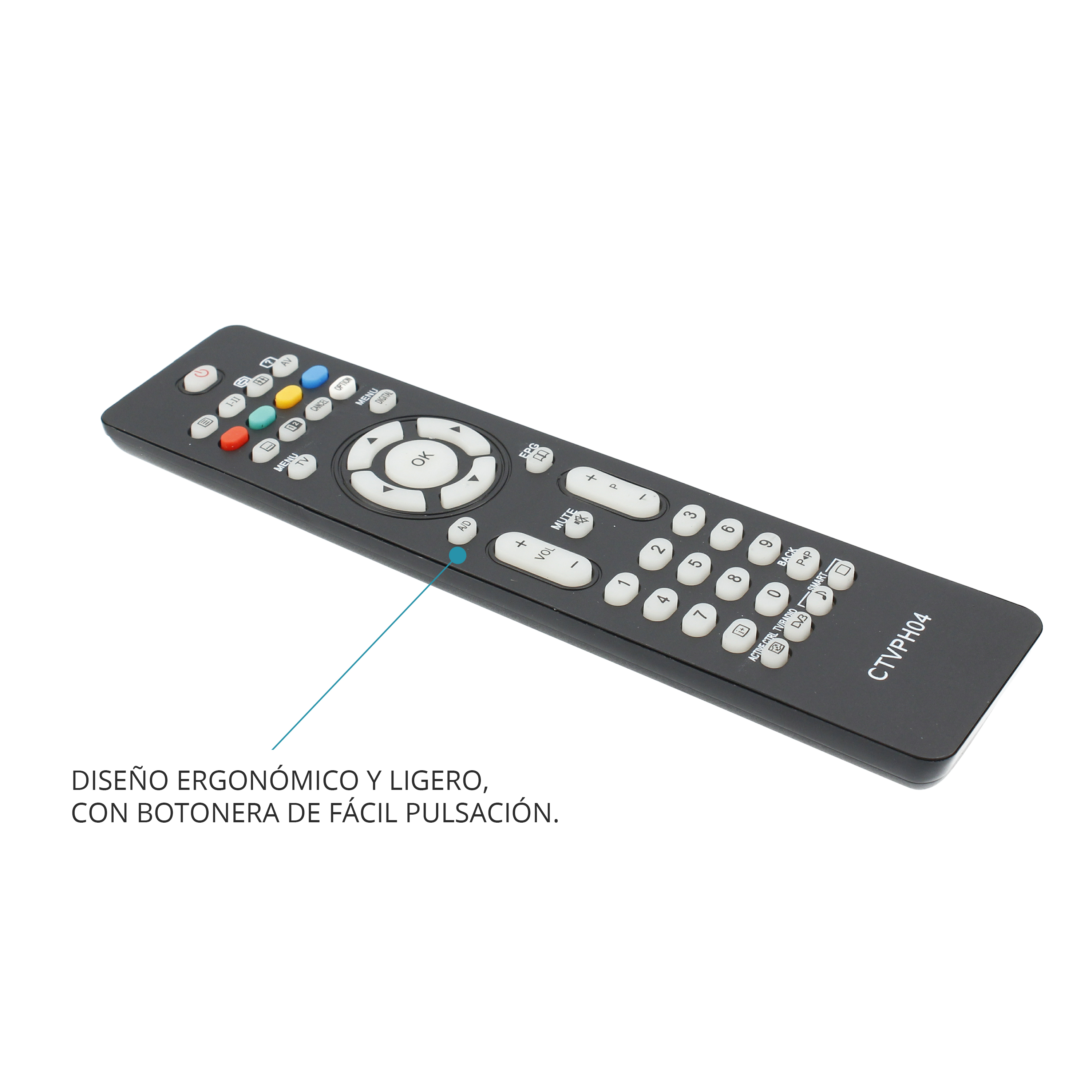 Tm Electron CTVPH01 - Mando a Distancia Compatible con Philips