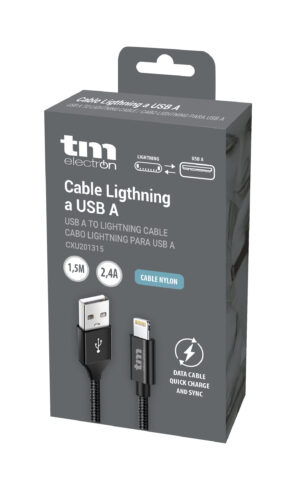 Cable Ligthning a USB A (Nylon_1,5m.) - Image 2