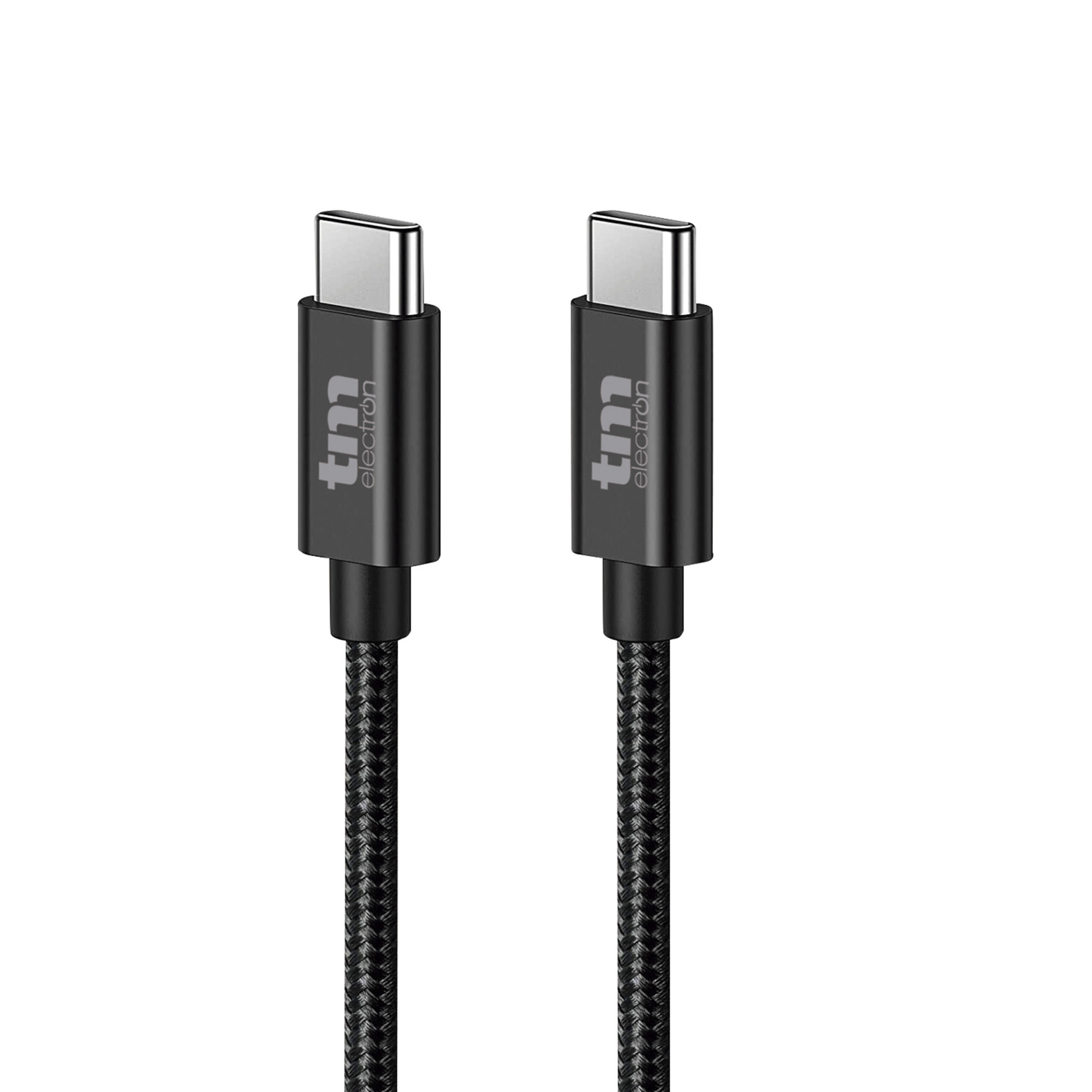 Cable USB C a USB C (Nylon_1,5m.) - TM Electron