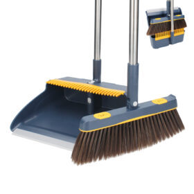 Set de escoba con recogedor plegable
