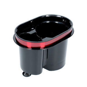 Recipiente portafiltro con molinillo