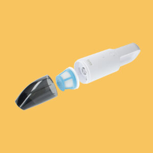 Mini aspirador inalámbrico portátil (blanco) - Image 3