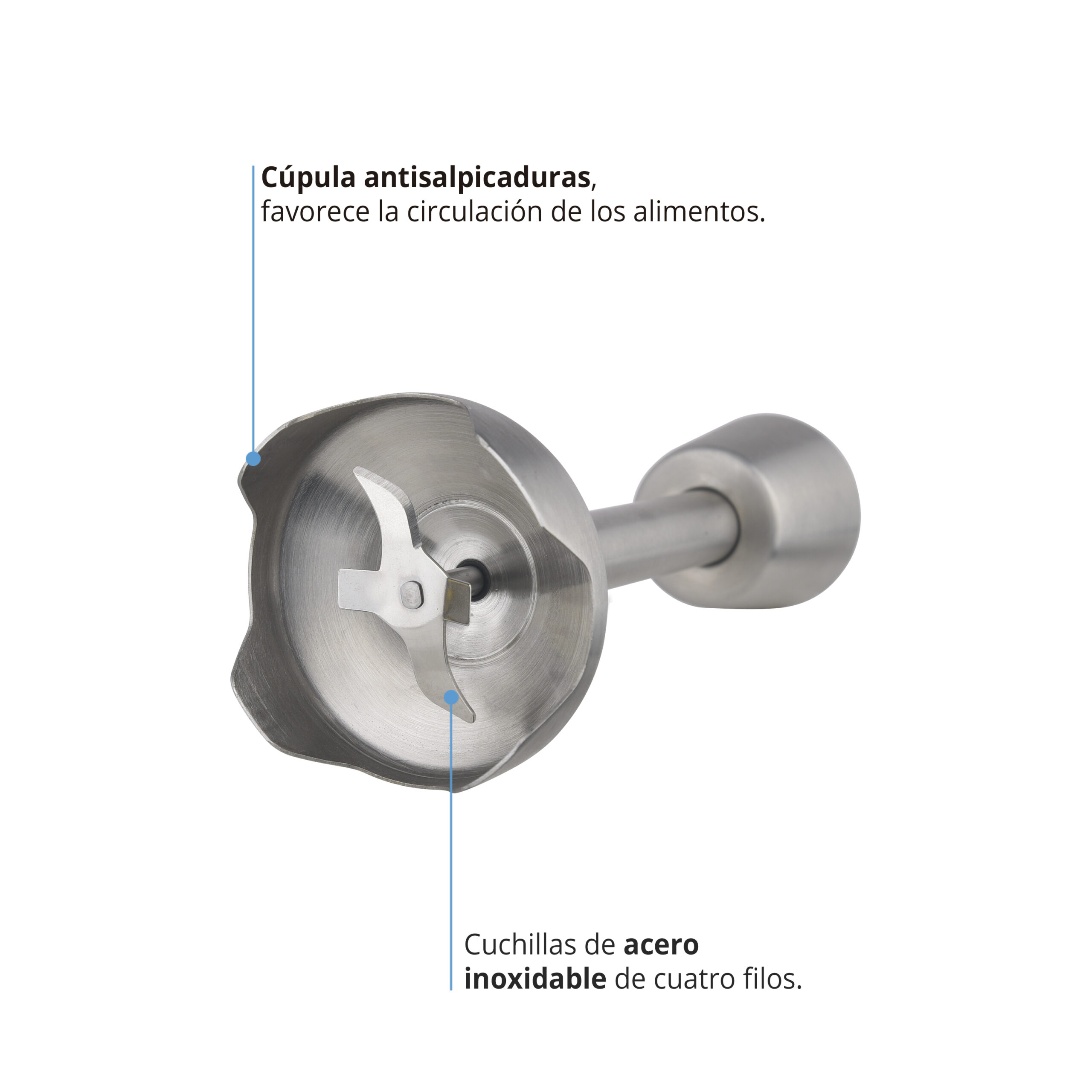 Batidora de mano con 1200W, TM Electron