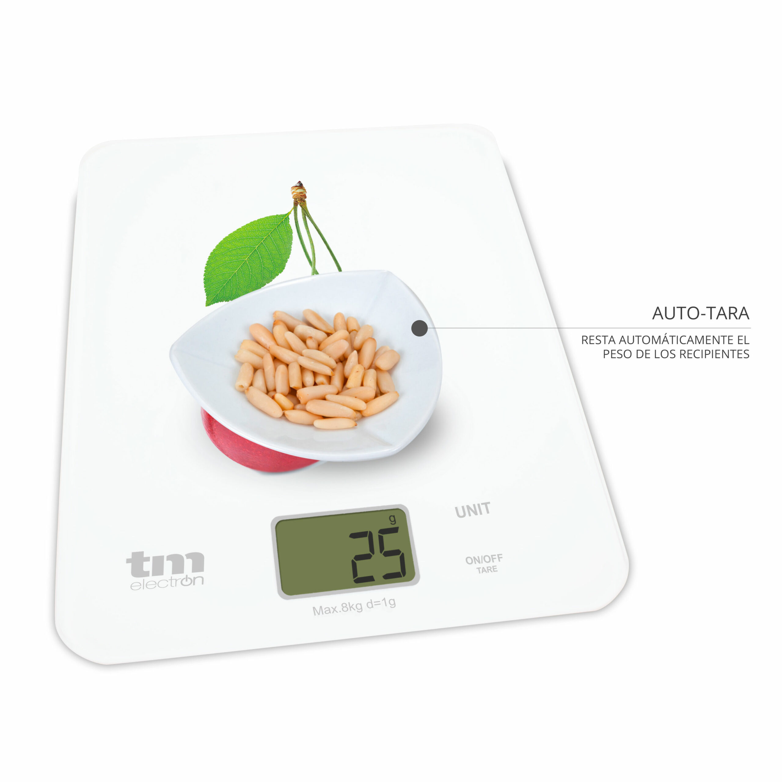 Tomiba Báscula digital de alimentos de 11 libras para cocina Báscula para  hornear peso digital Gramos y onzas EK6011C