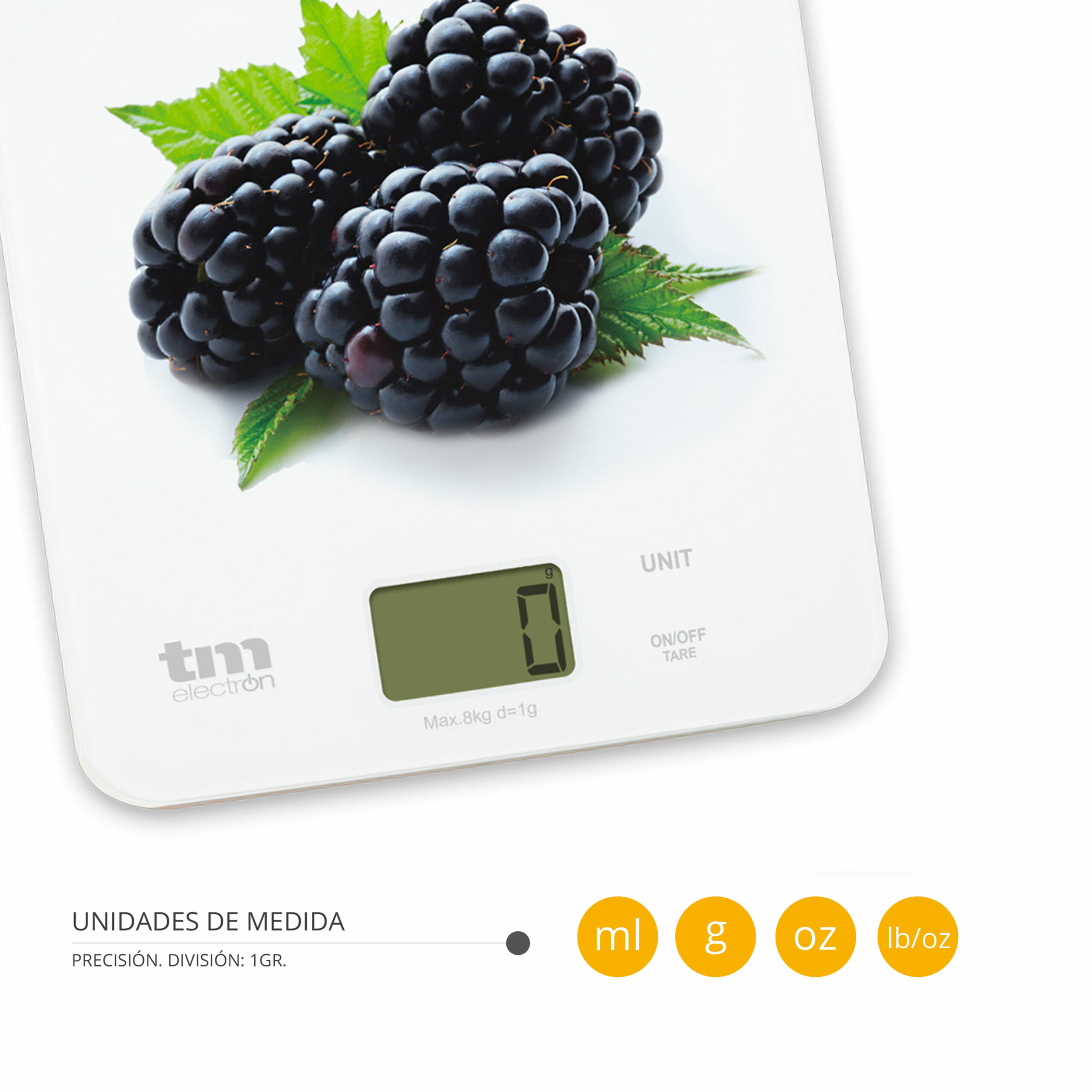 Tomiba Báscula digital de alimentos de 11 libras para cocina Báscula para  hornear peso digital Gramos y onzas EK6011C