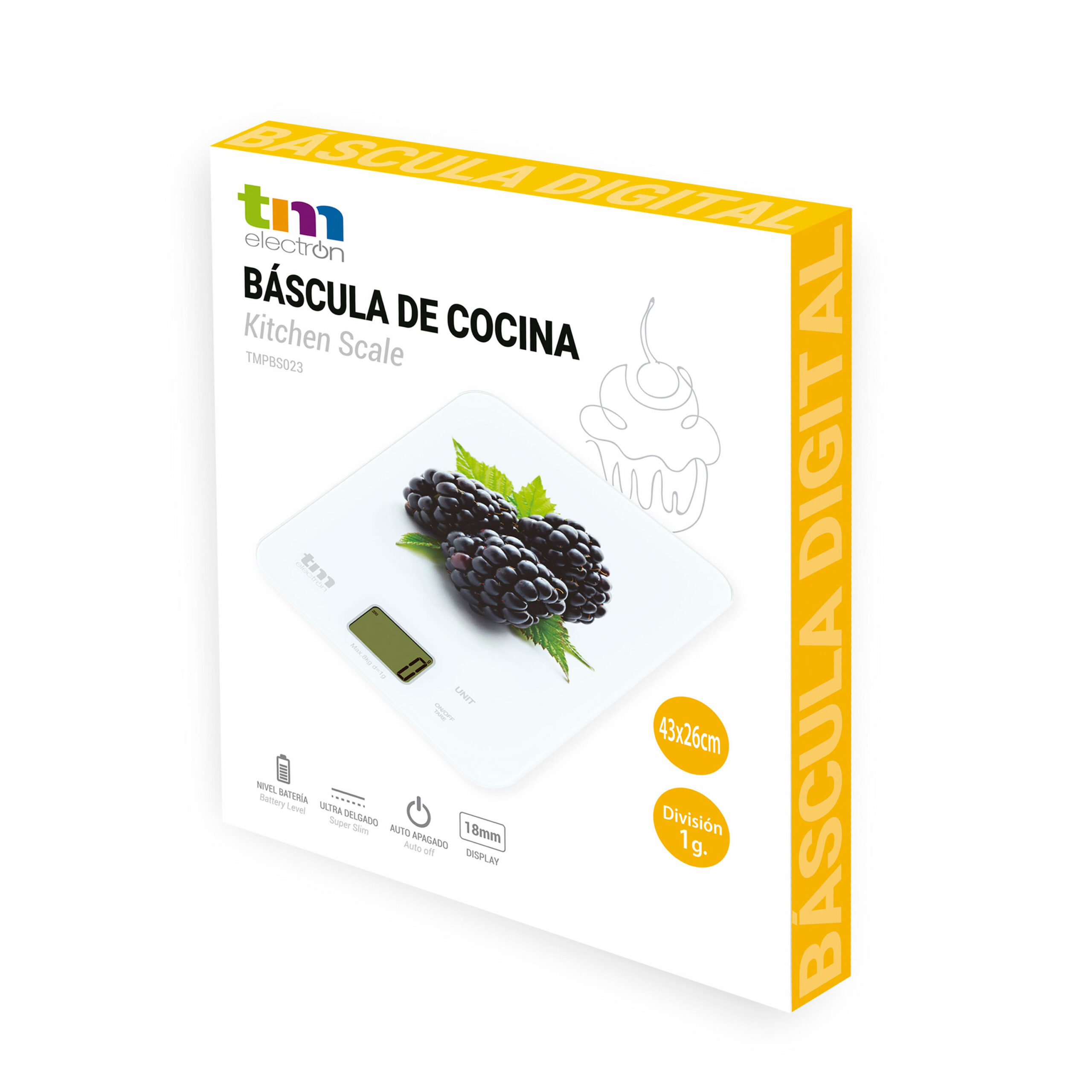 Báscula de cocina digital básB07L89617M