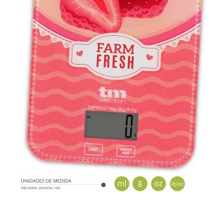 Báscula de cocina fresas - Image 4