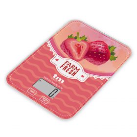 Báscula de cocina fresas