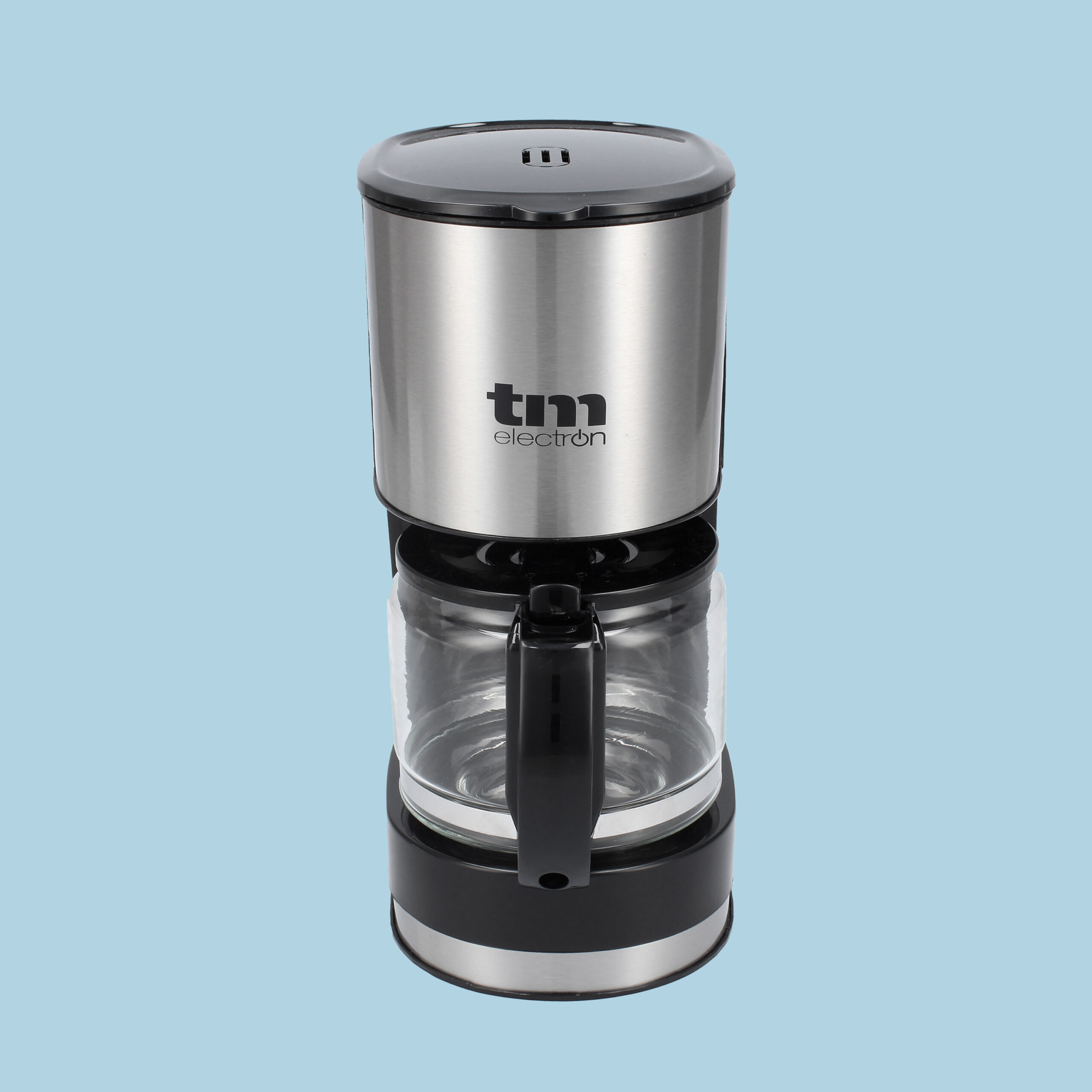 Mini cafetera TM Electron TMPCF020R con molinillo en oferta por 51€