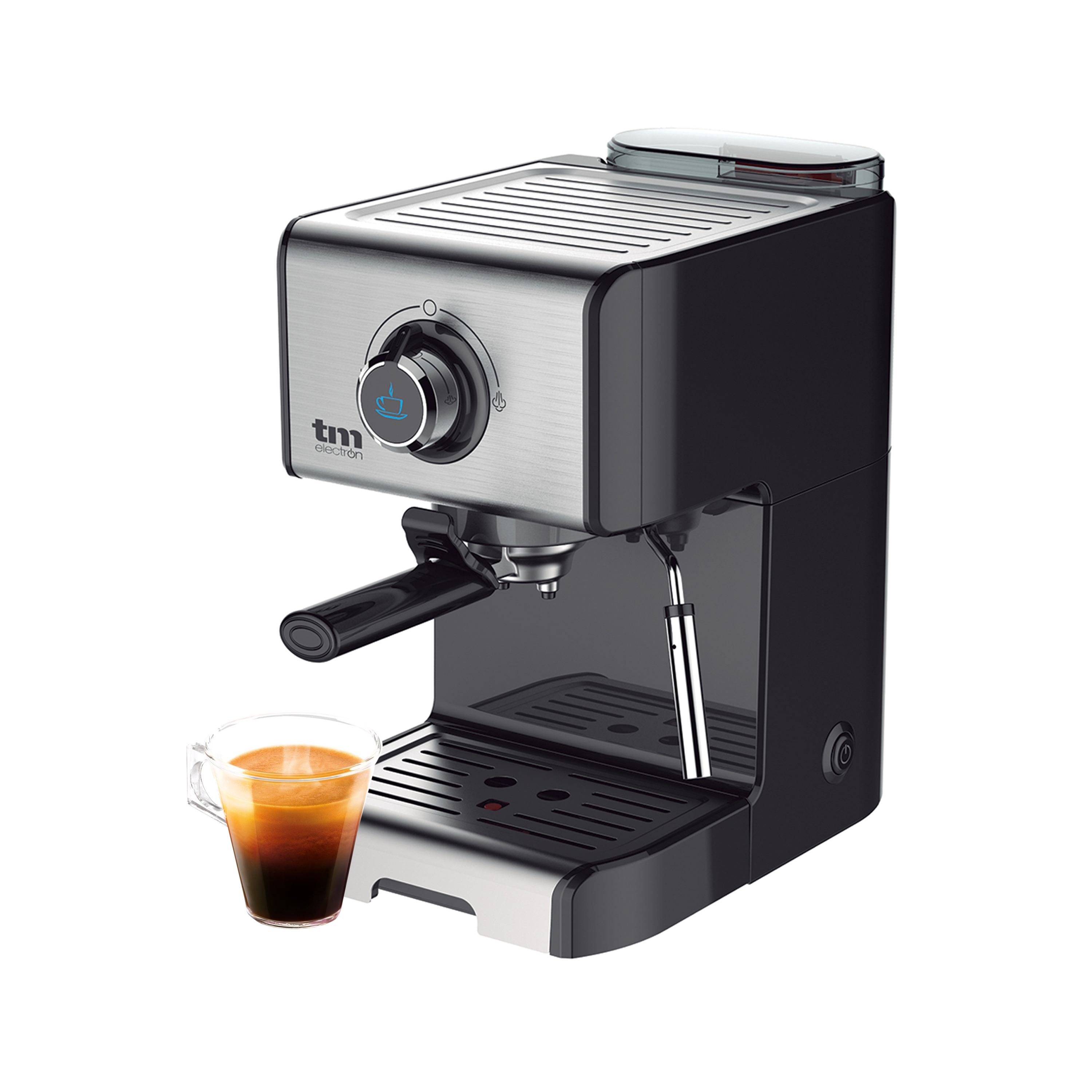 Cafetera de cápsulas, cafetera totalmente automática, máquina de café  espresso pequeña para oficina en casa con espumador de leche, cafetera de  oro