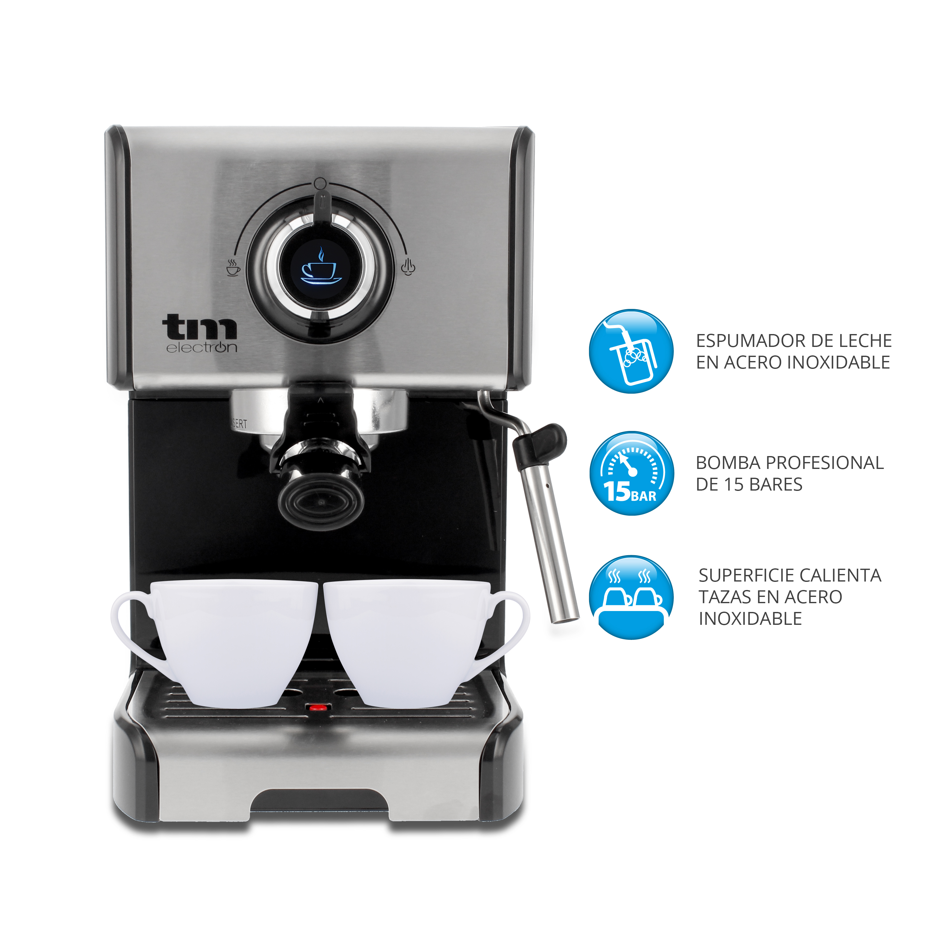 Cafetera espresso manual TMPCF101 TM ELECTRON