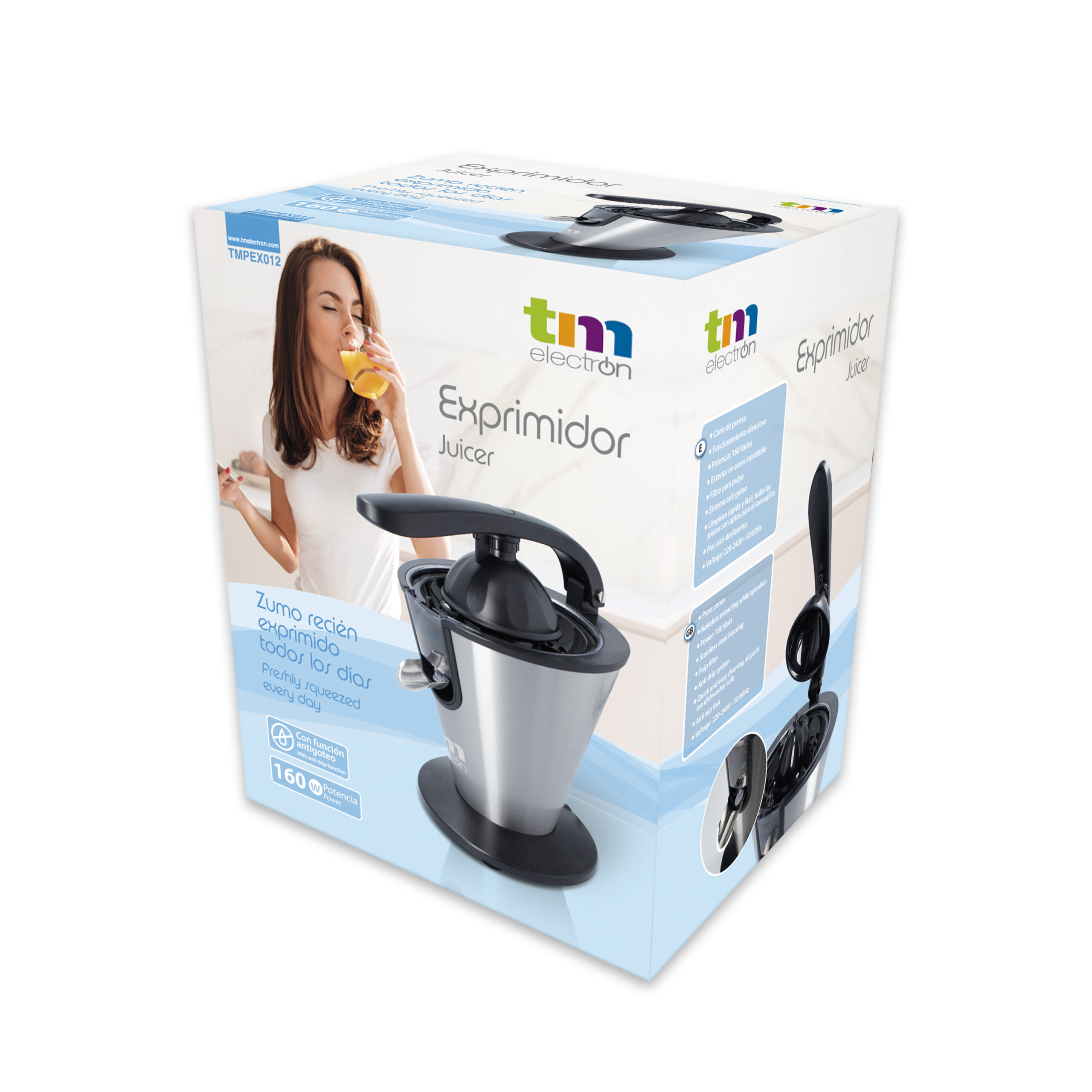 Exprimidor de cítricos TMPEX012 - TM Electron