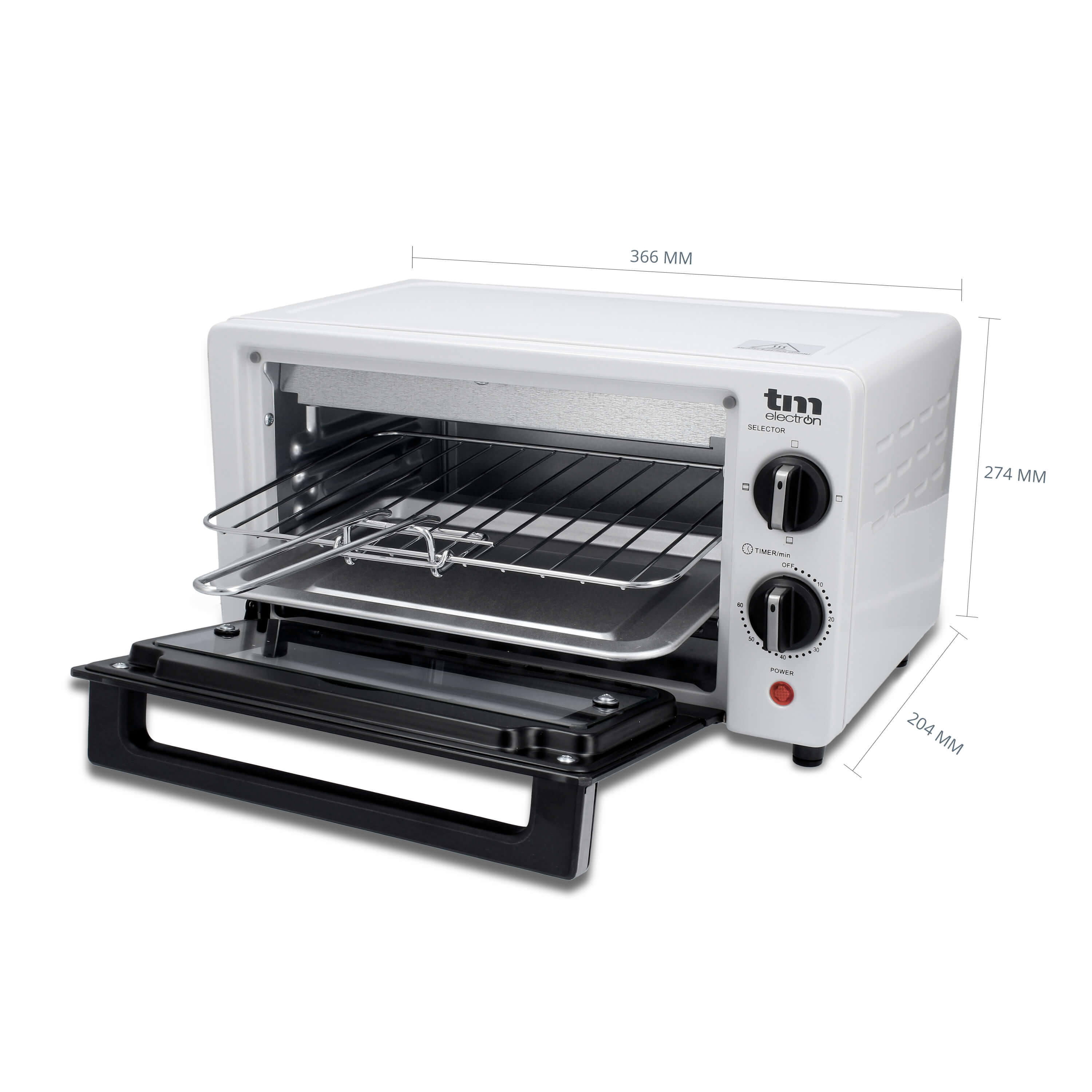 Mini horno tostador TMPHO001WH - TM Electron
