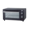 TM Electron TMPHO001BK mini horno tostador 800W, 10L de capacidad, puerta  con cristal doble, temporizador y 3 modos de calentami