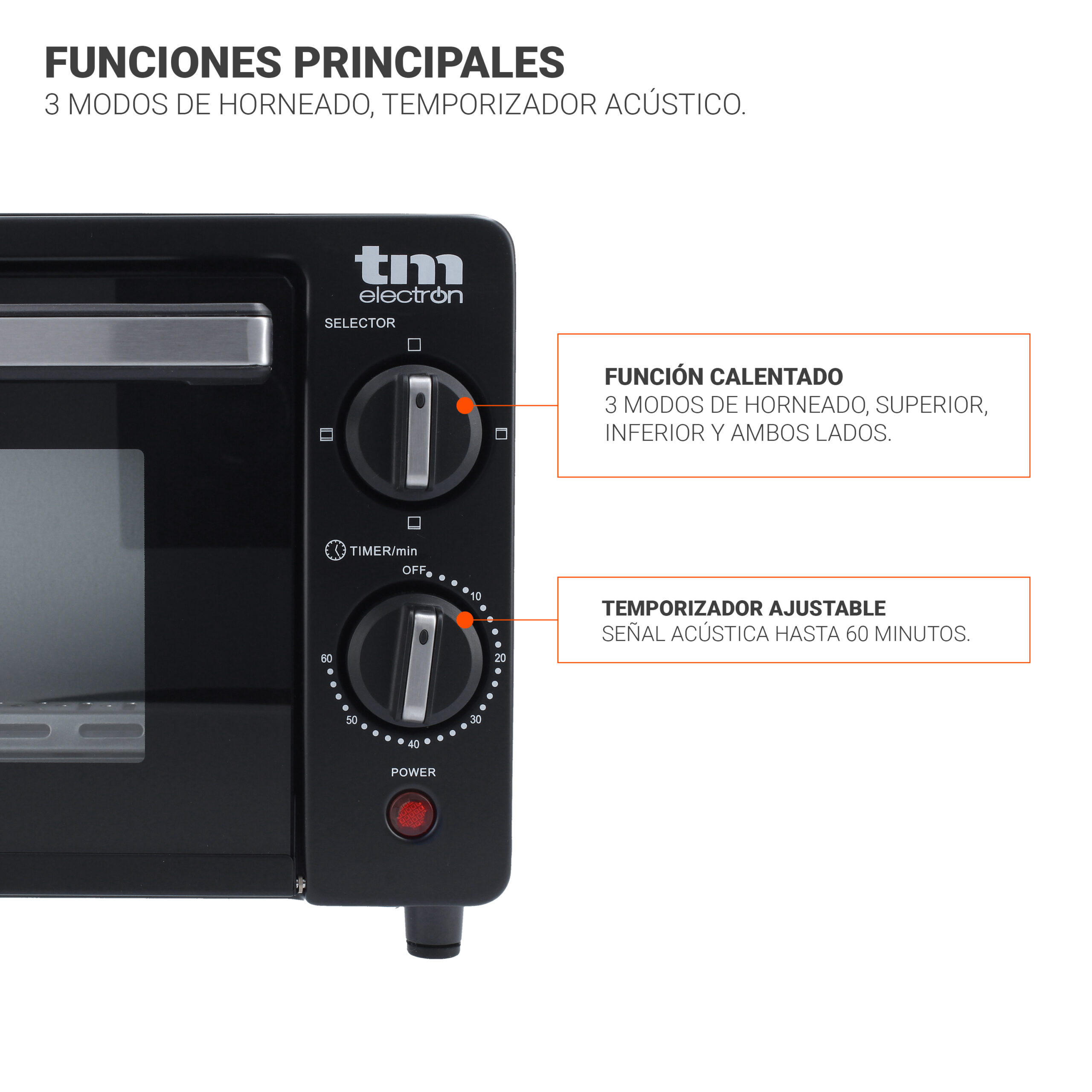 Mini horno de 30 l con placas eléctricas. - DOC211 - livoo 