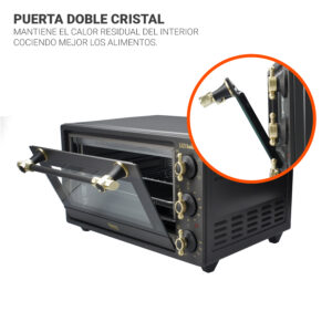 Horno freidora de aire 20L (negro) - Image 8