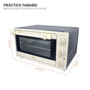 Horno freidora de aire 20L (beige) - Image 6