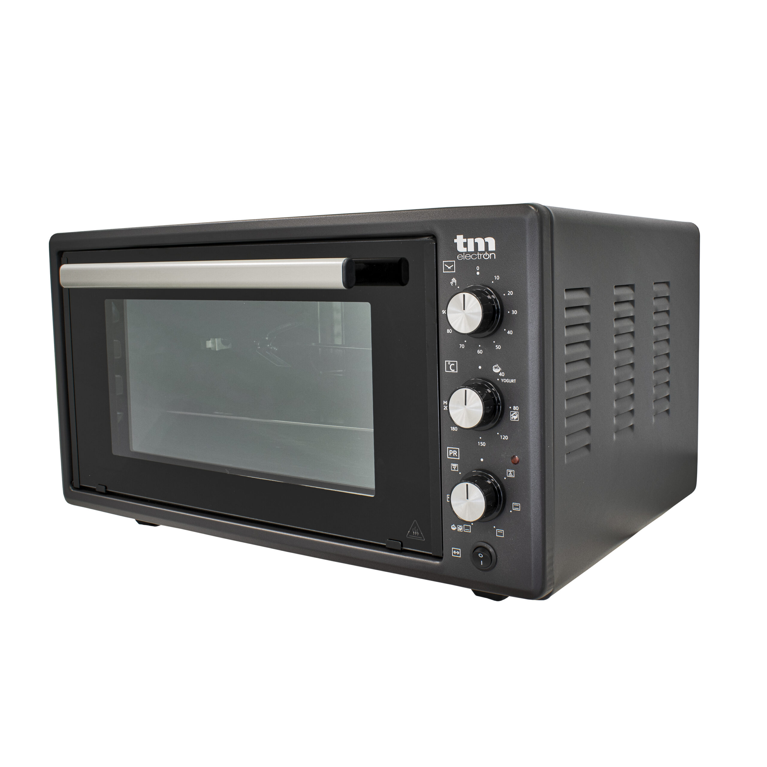 Horno convección sobremesa INFINITON HSM-30N45 - Negro, 45 litros, 2000W,  Temperatura hasta 230ºC, Temporizador hasta 60 minutos, Horno portátil. :  : Grandes electrodomésticos