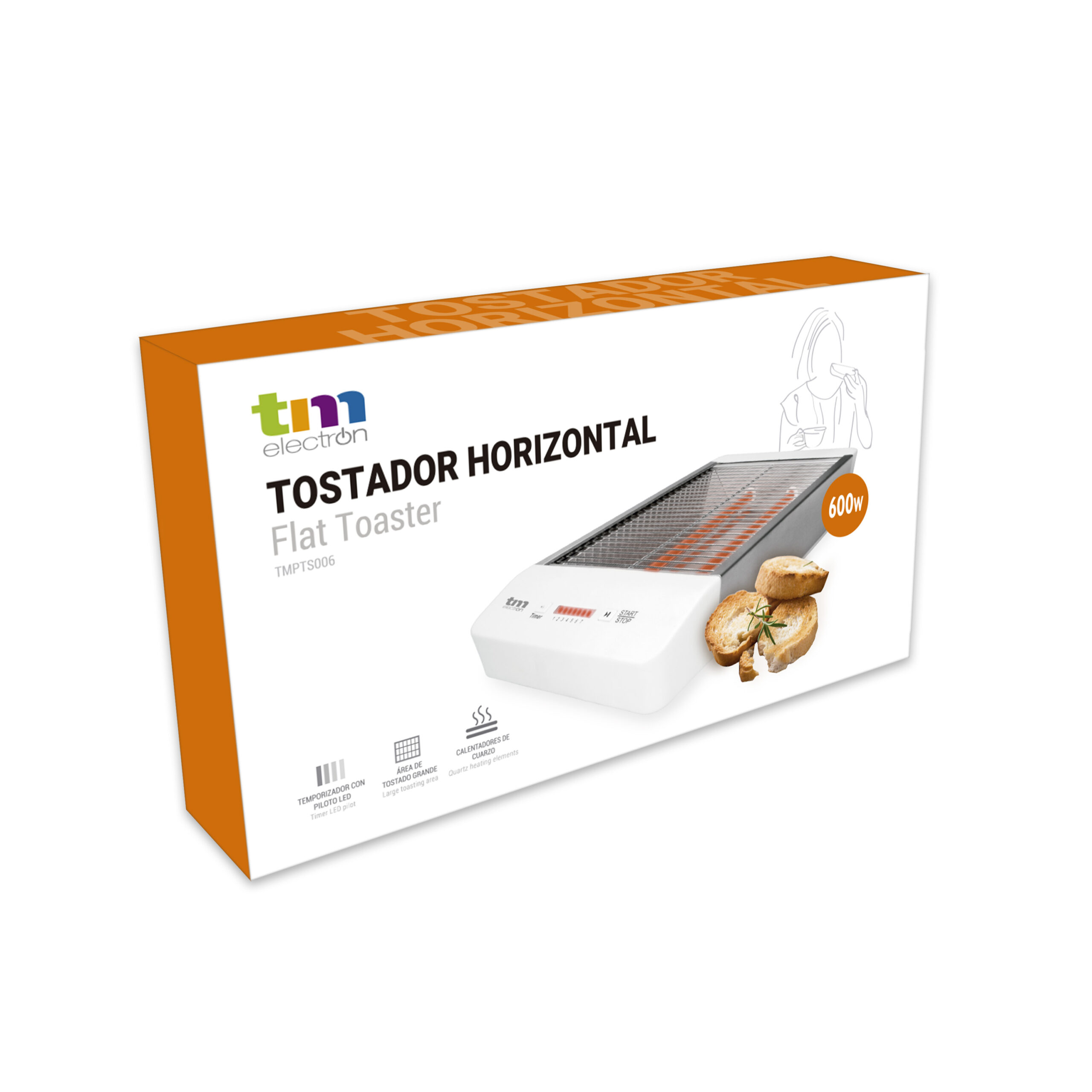 Tostador Horizontal Jata TT5016 35X25 - Eheuropa