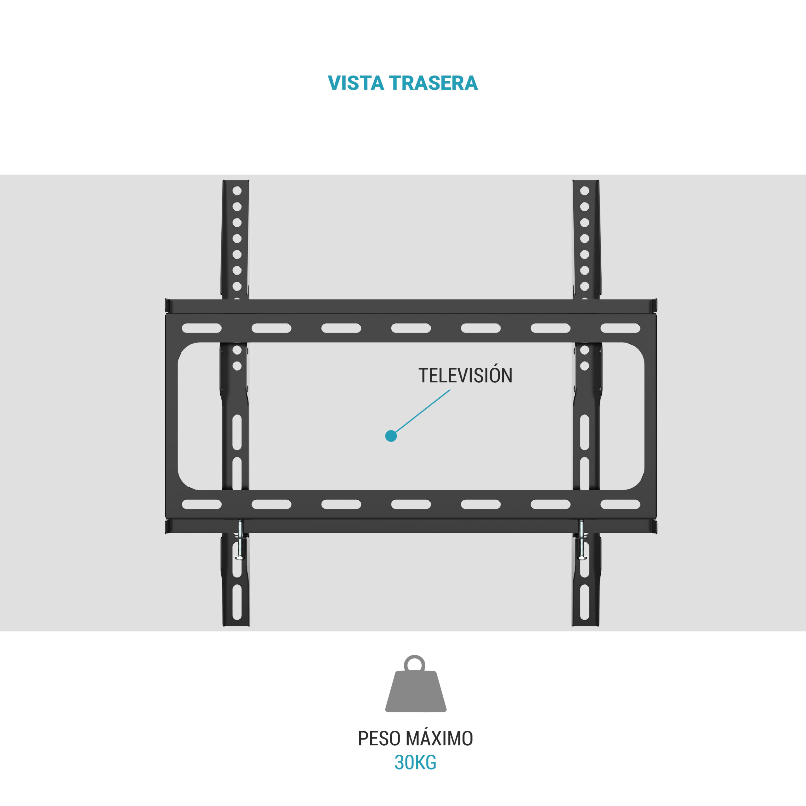 Soporte de pared fijo - TM Electron