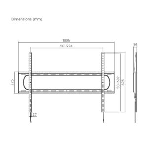 Soporte de pared fijo - Image 6