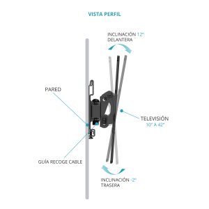 Soporte de pared inclinable - Image 4