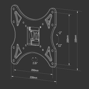 Soporte de pared inclinable - Image 5