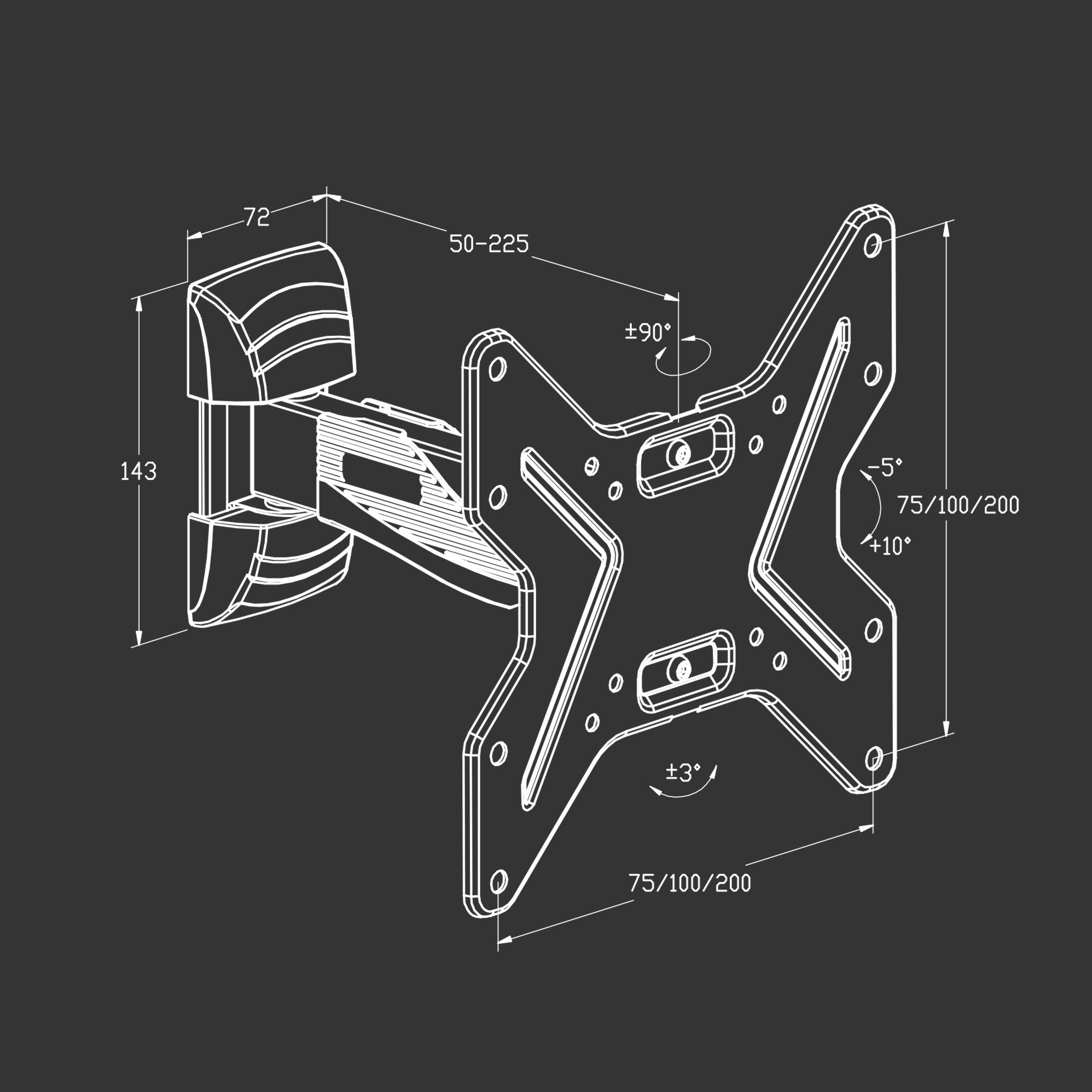 Soporte TV de pared giratorio ¿para qué televisores sirven? - Tien21