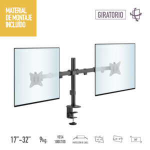 Soporte articulado para dos monitores - Image 2