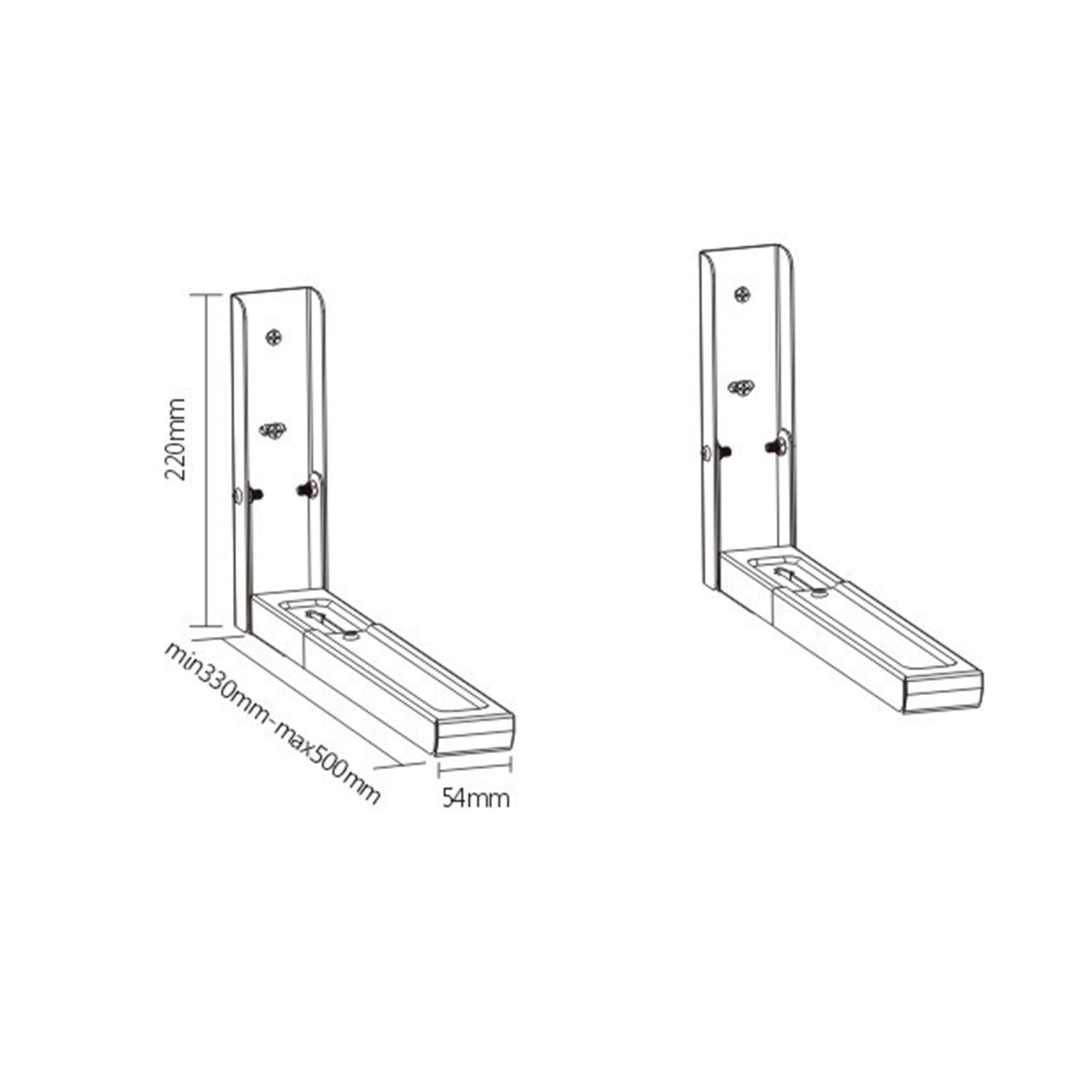 Soporte de pared para microondas - TM Electron