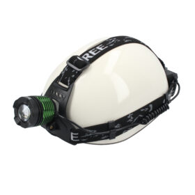 Luz frontal recargable con zoom