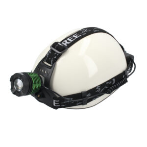 Luz frontal recargable con zoom