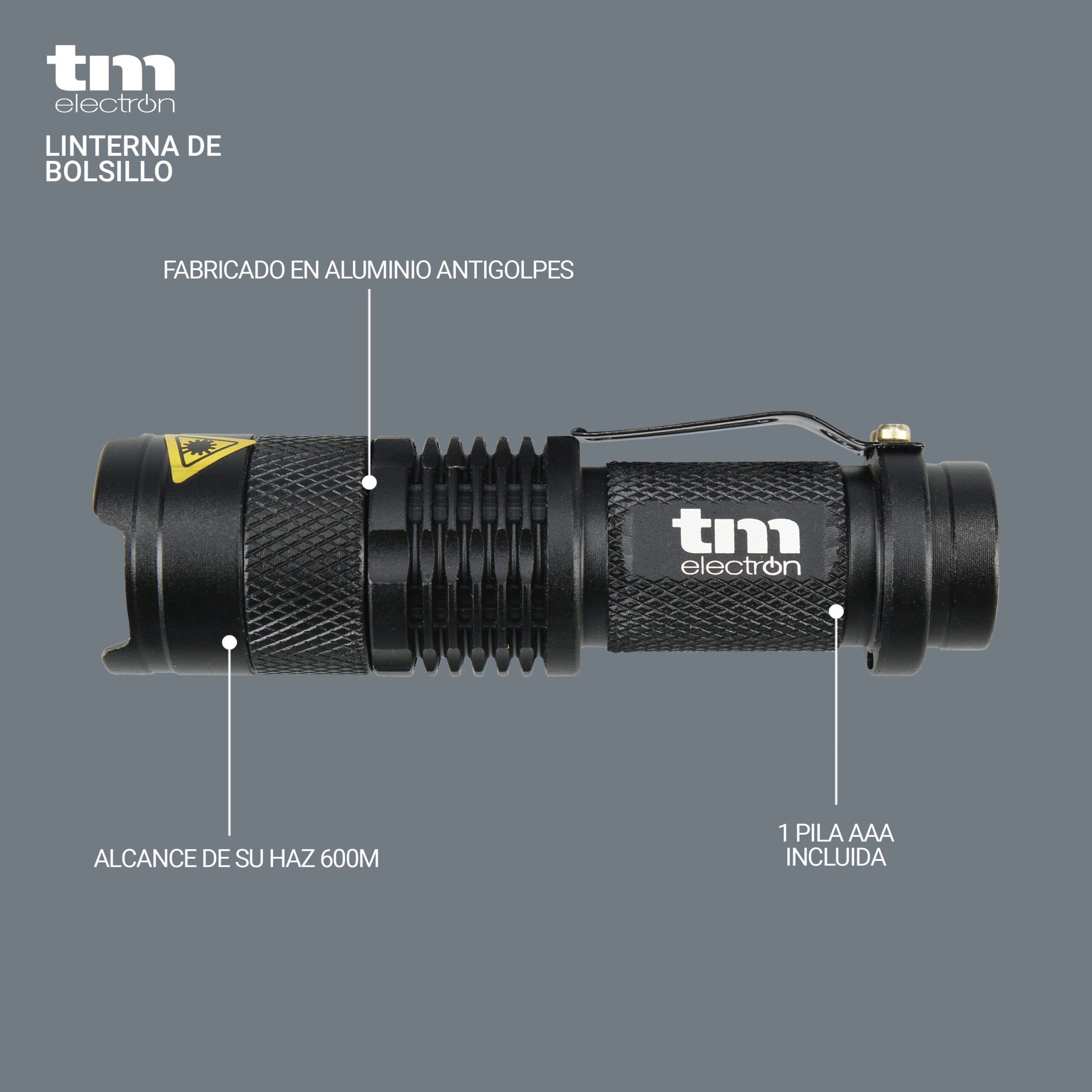 LINTERNA LED BOLSILLO - Ferayu