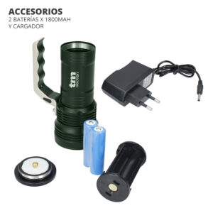 Linterna portátil de alta luminosidad (verde) - Image 7