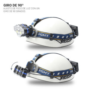 Linterna Frontal 8 LED recargable - Image 4