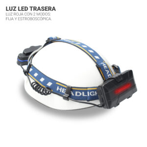 Linterna Frontal 8 LED recargable - Image 7