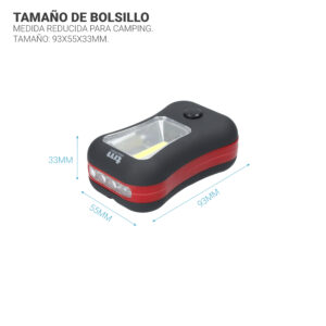 Linterna portátil 4 LED - Image 7