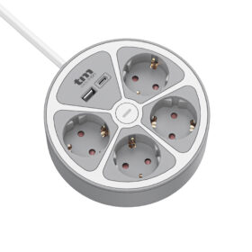 Base múltiple con USB