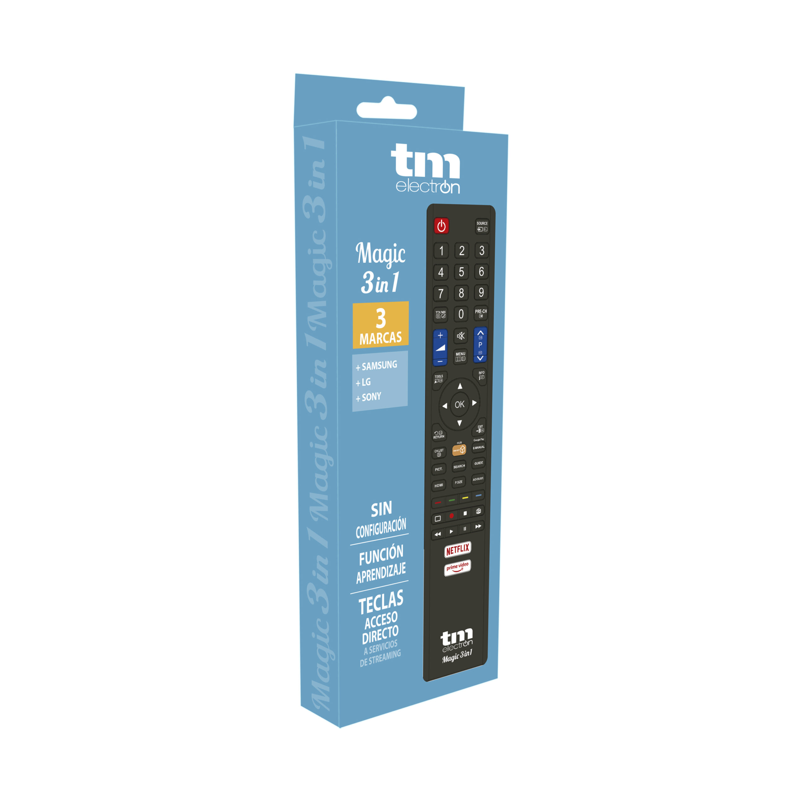 Tm electron Mando Distancia TMURC300 LG Plateado