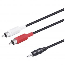 Conexión audio 2 RCA A JACK 3.5 /1.5M