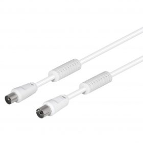 Conexión antena blanco ferrita 9.5mm/1.5M