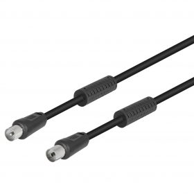 Conexión antena negro ferrita 9.5mm/2.5M