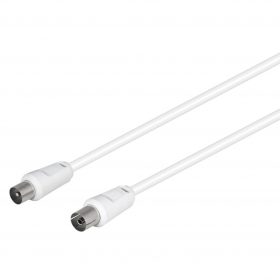 Conexión antena blanco recto 9.5mm/2.5m