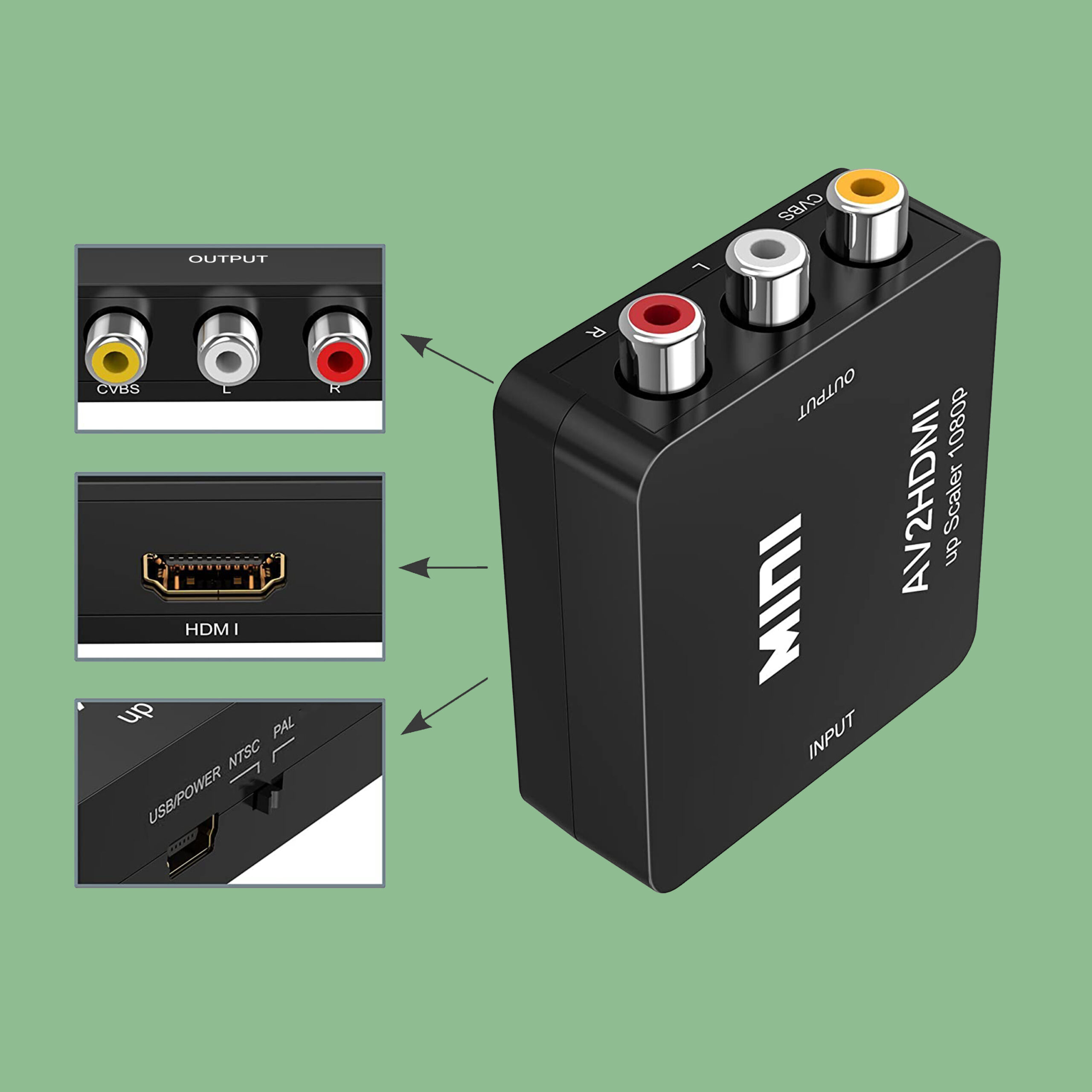 Convertidor de señal HDMI a CVBS/AV - Imagen 4