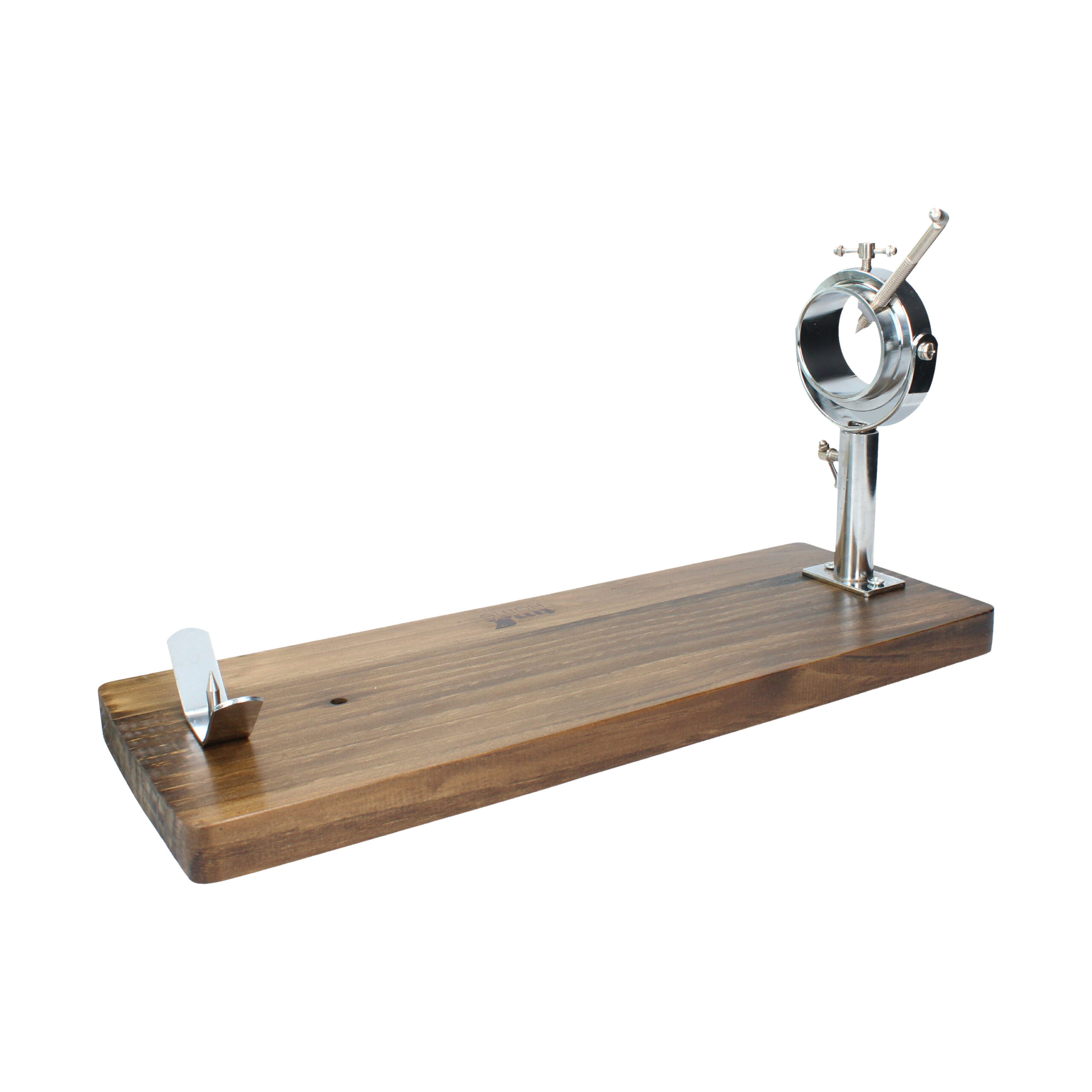 Jamonero giratorio de madera de pino