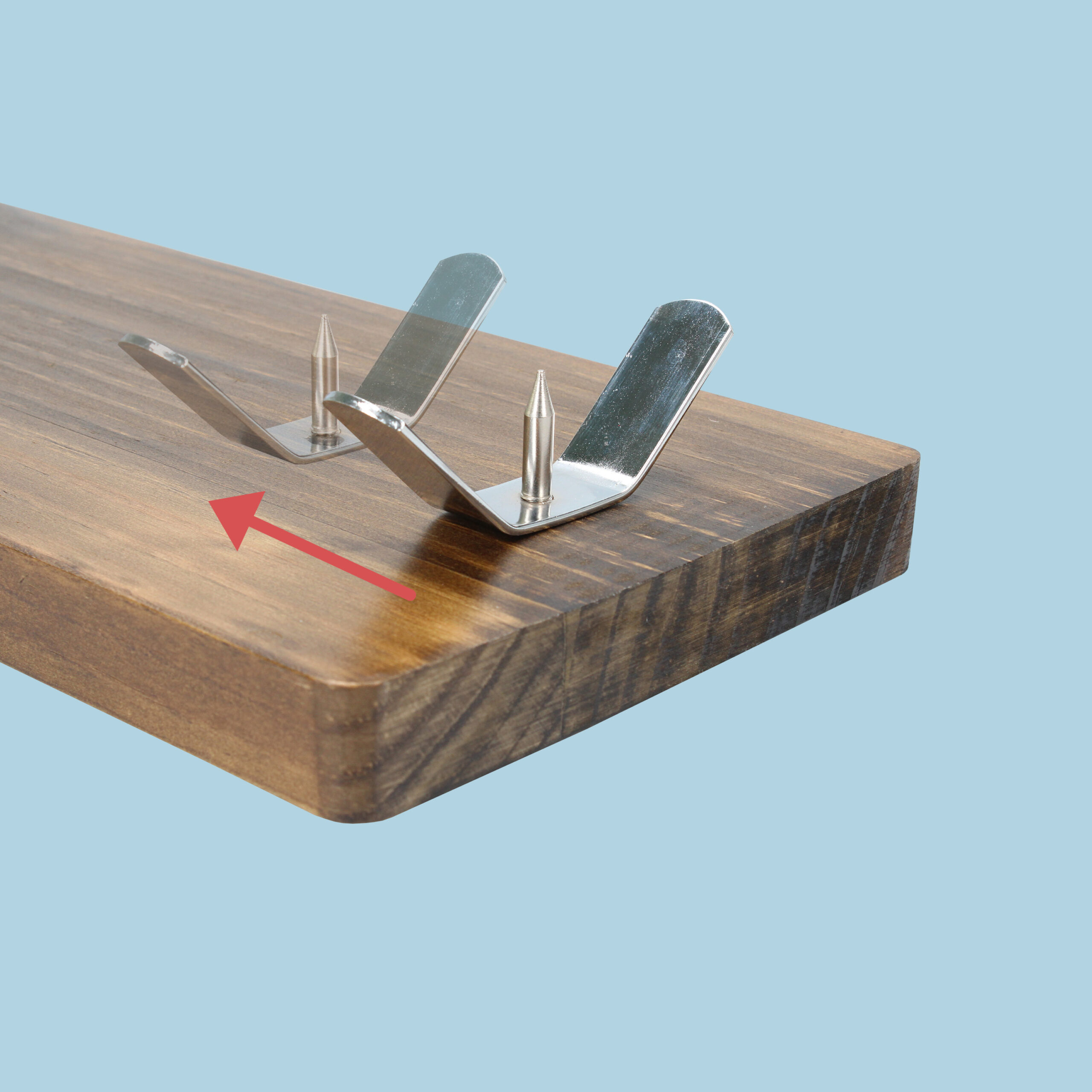 Jamonero giratorio de madera de pino - Imagen 2