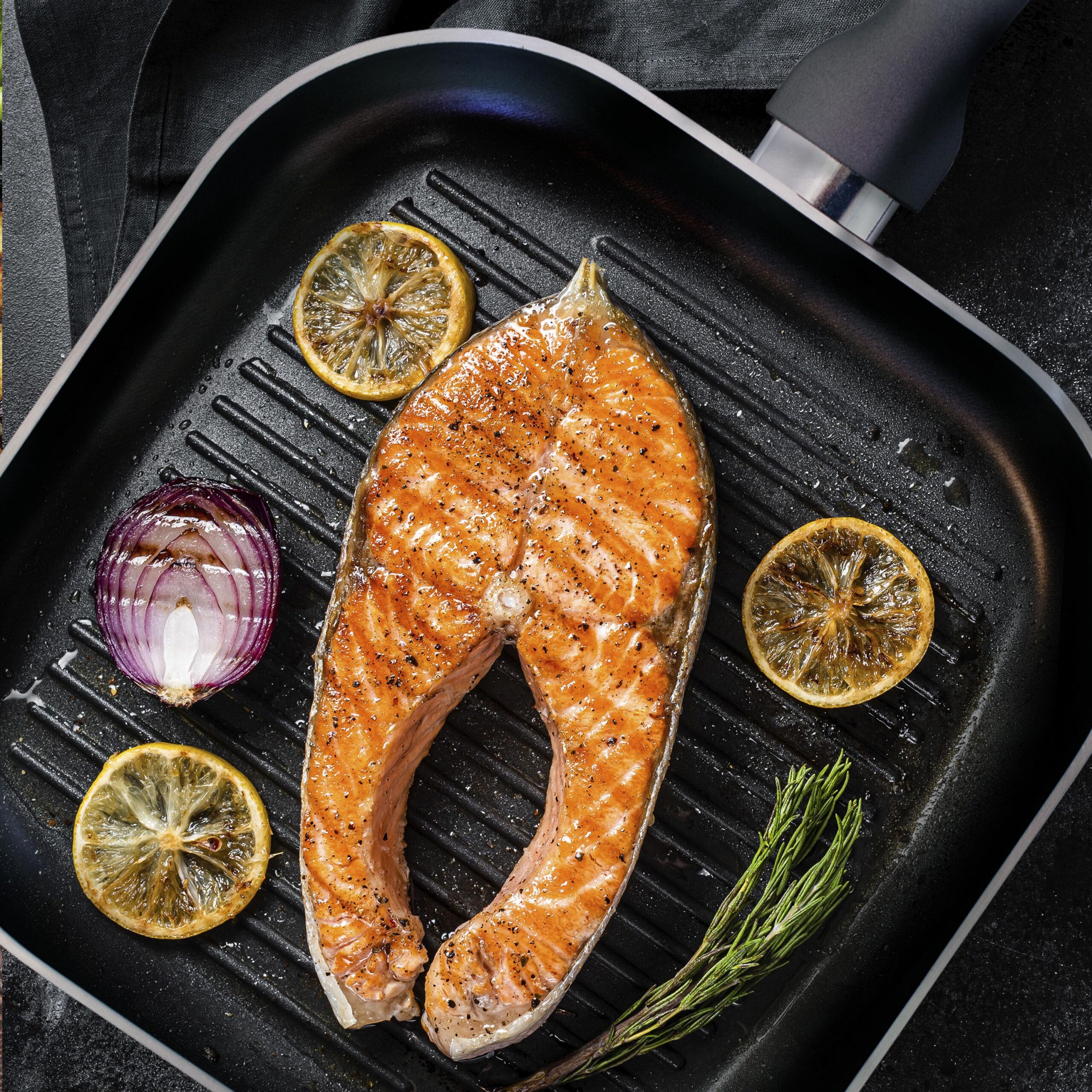 Sartén de aluminio grill antiadherente - Imagen 7