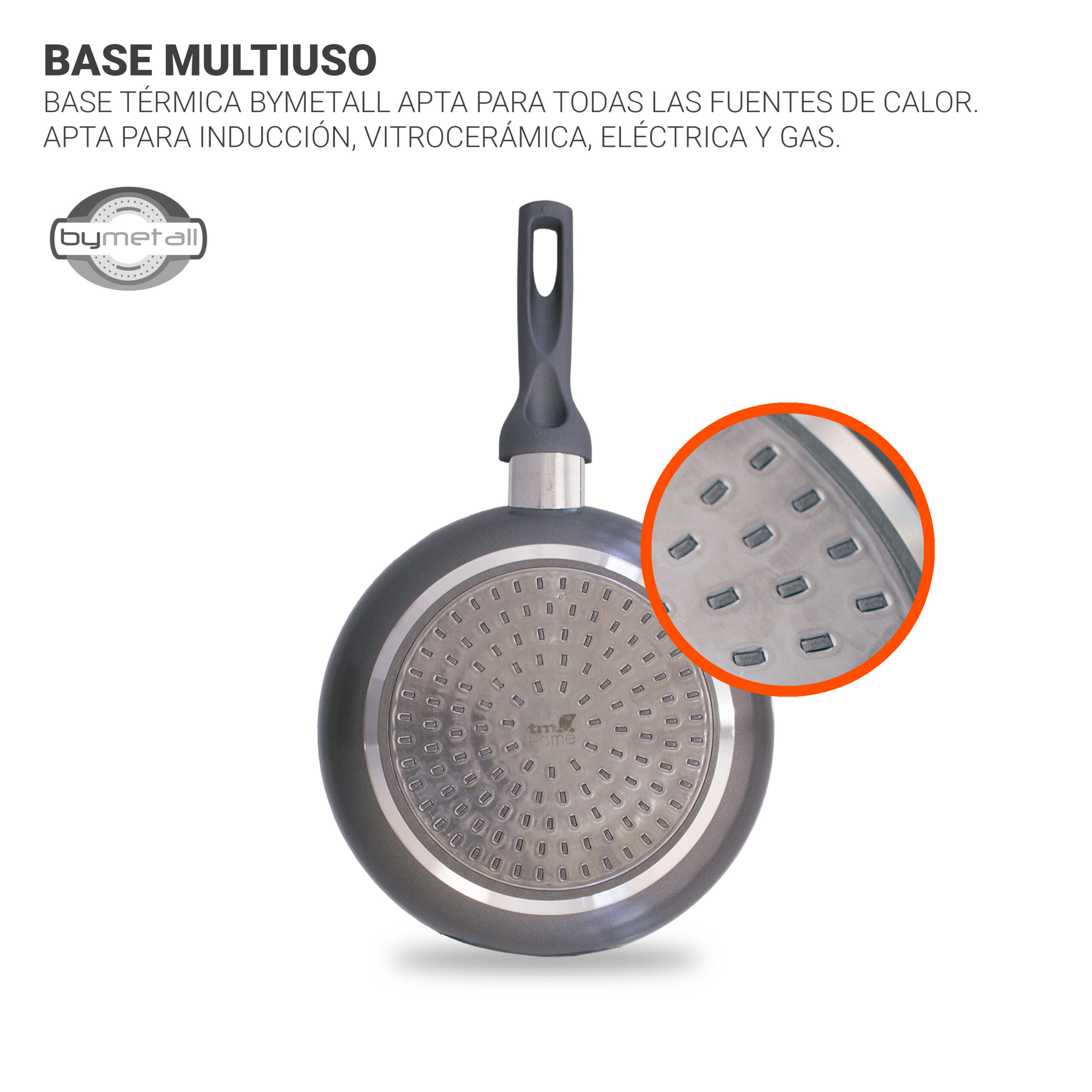 Sartén de aluminio antiadherente - Imagen 3